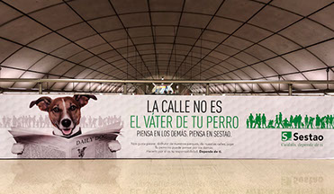 Publicidad Mezzaninas Metro Bilbao